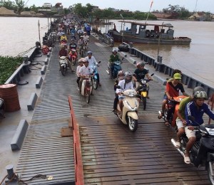 Nam Định: Cầu Ninh Cường qua sông Ninh Cơ được phê duyệt đầu tư, thay cầu phao cũ nát