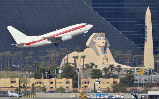 Một máy bay của Hãng hàng không Janet cất cánh ở Las Vegas - Mỹ Ảnh: WIKIMEDIA COMMONS