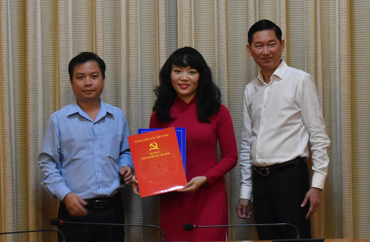Bà Phạm Thị Hồng Hà, Phó Giám đốc Sở Tài chính TP được UBND TP bổ nhiệm giữ chức vụ Tổng Giám đốc Công ty Đầu tư Tài chính Nhà nước TP