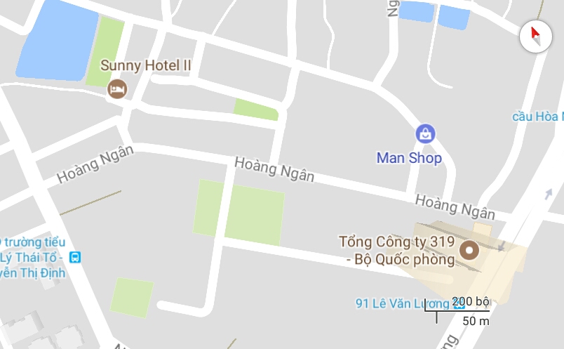 Phố Hoàng Ngân, thuộc quận Cầu Giấy và quận Thanh Xuân, Hà Nội