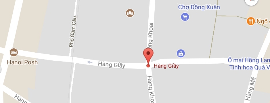 Phố Hàng Giầy, quận Hoàn Kiếm, Hà Nội