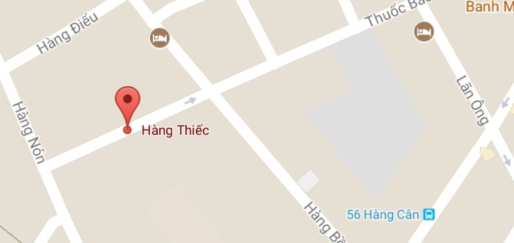 Phố Hàng Thiếc, quận Hoàn Kiếm, Hà Nội