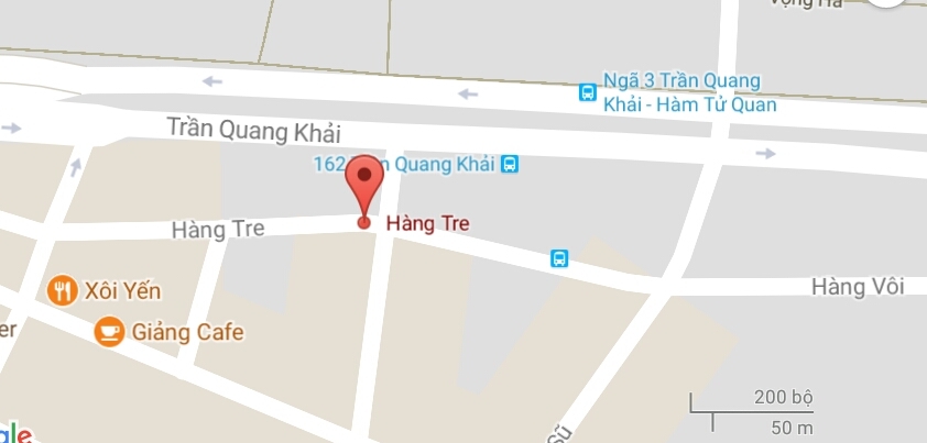 Phố Hàng Tre, quận Hoàn Kiếm, Hà Nội