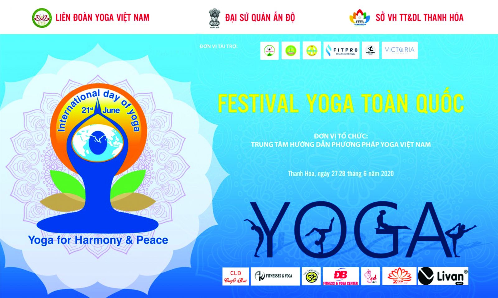 Sắp diễn ra Festival Yoga Toàn quốc năm 2020 tại Thanh Hóa