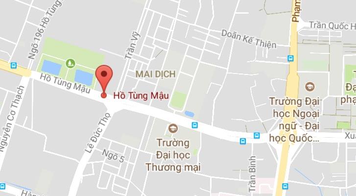 Đường Hồ Tùng Mậu, quận Cầu Giấy, Hà Nội