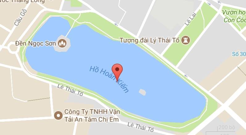 Hồ Hoàn Kiếm, quận Hoàn Kiếm, Hà Nội