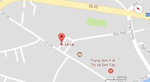 Phố Đốc Ngữ, thị xã Sơn Tây, Hà Nội