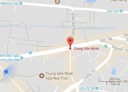Phố Giang Văn Minh, quận Ba Đình, Hà Nội