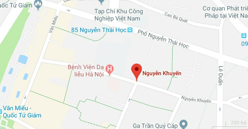 Phố Nguyễn Khuyến, quận Đống Đa, Hà Nội