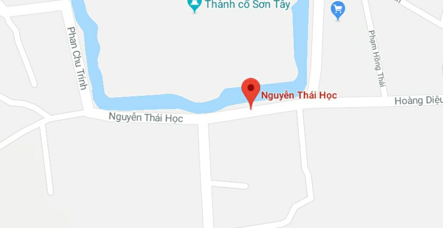 Phố Nguyễn Thái Học, thị xã Sơn Tây, Hà Nội