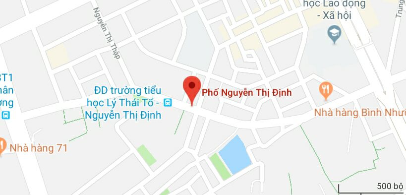 Phố Nguyễn Thị Định, quận Cầu Giấy, Hà Nội