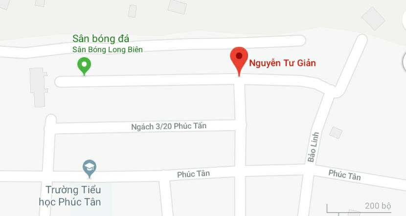 Phố Nguyễn Tư Giản, quận Hoàn Kiếm, Hà Nội