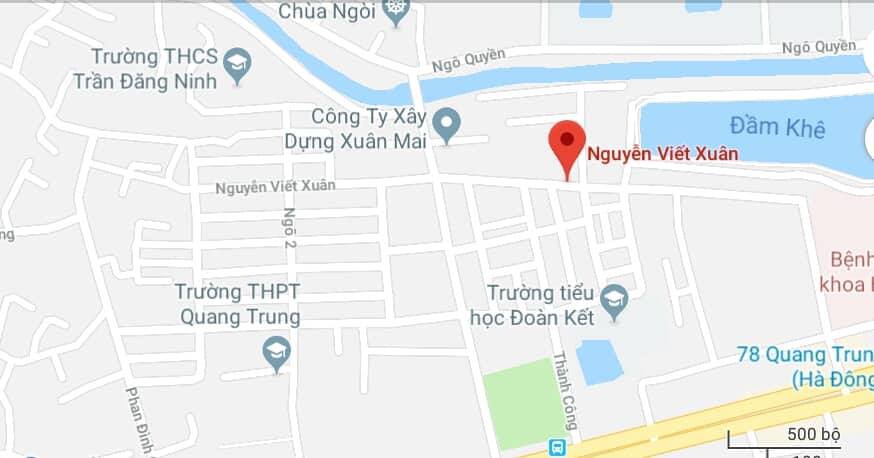 Phố Nguyễn Viết Xuân, quận Hà Đông, Hà Nội