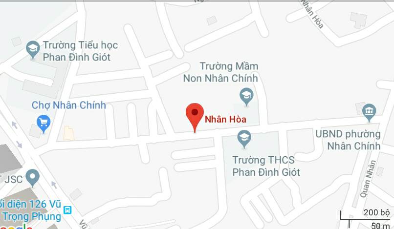 Phố Nhân Hòa, quận Thanh Xuân, Hà Nội