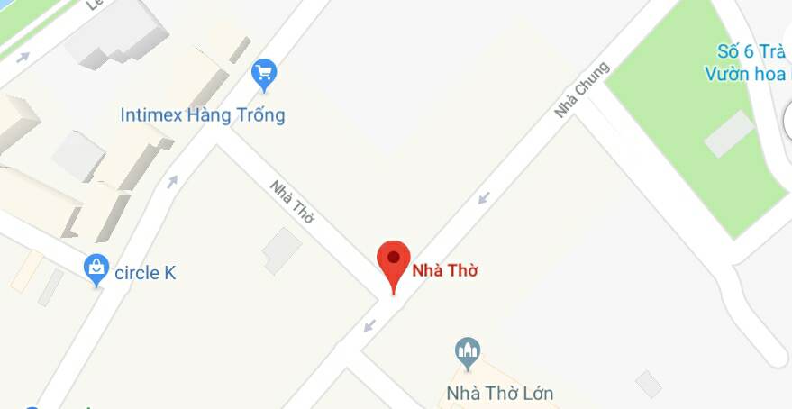 Phố Nhà Thờ, quận Hoàn Kiếm, Hà Nội