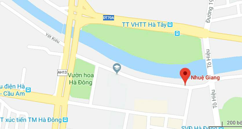 Phố Nhuệ Giang, quận Hà Đông, Hà Nội