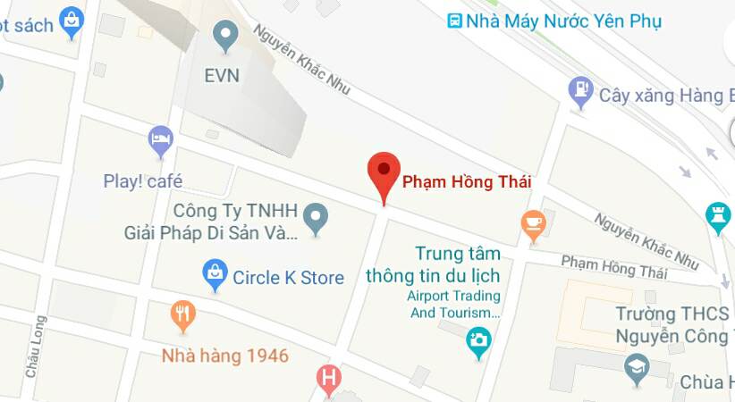 Phố Phạm Hồng Thái, quận Ba Đình, Hà Nội