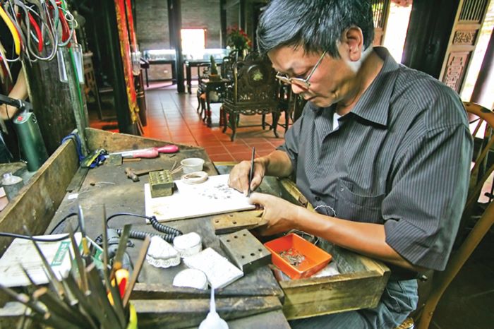 Bảo tồn và phát triển nghề đậu bạc ở Định Công