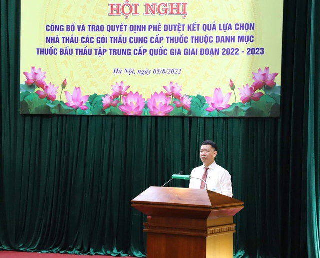 Công bố kết quả các gói thầu thuốc thuộc danh mục đấu thầu tập trung cấp quốc gia