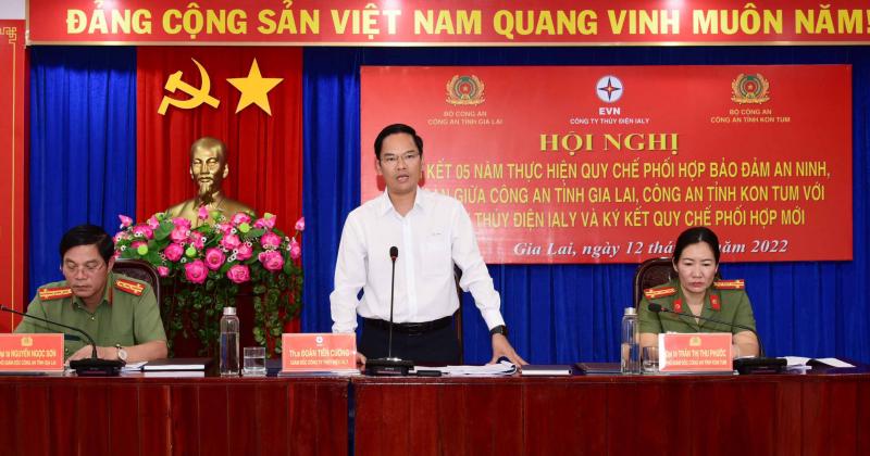 Thủy điện Ialy qua 5 năm thực hiện quy chế phối hợp với Công an tỉnh Gia Lai và Kon Tum
