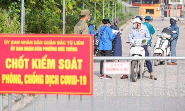 Quận Bắc Từ Liêm (Hà Nội): Áp dụng Chỉ thị 15 đối với 5 phường thuộc vùng 3