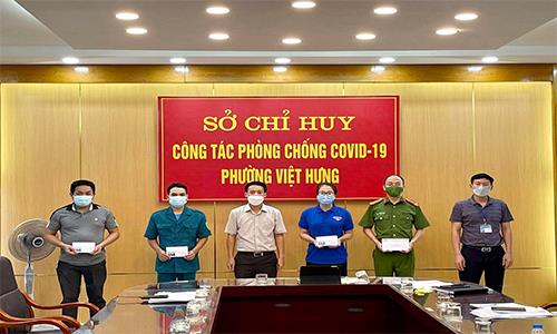 Long Biên (Hà Nội): Phường Việt Hưng khẩn trương truy vết F0 