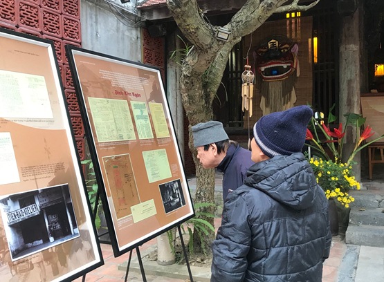 Triển lãm về dấu tích làng nghề trong khu phố cổ