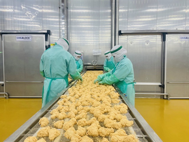 Xuất khẩu lô thịt gà chế biến đầu tiên sang Nhật Bản