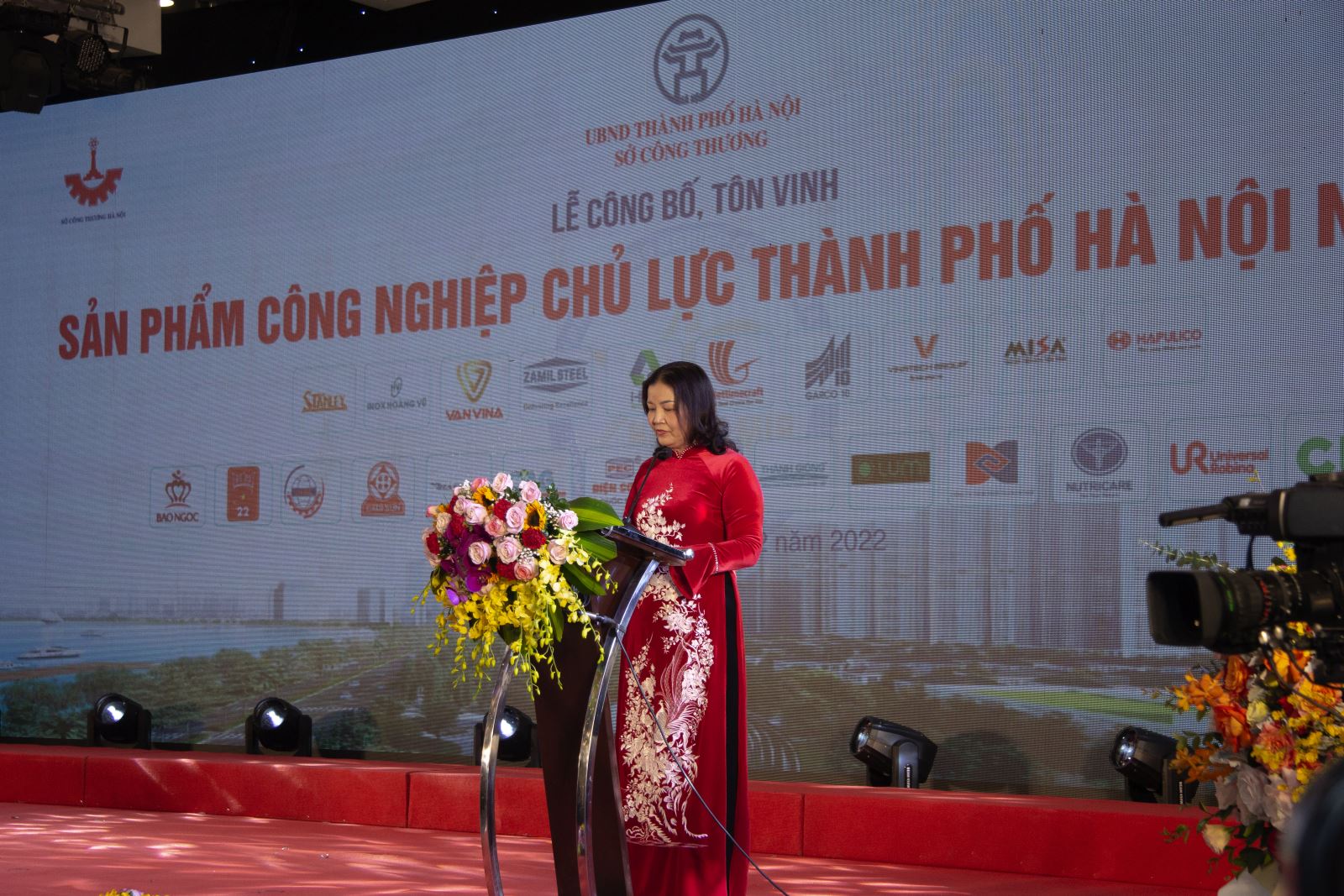 Lễ công bố, tôn vinh 33 sản phẩm công nghiệp chủ lực thành phố Hà Nội năm 2022