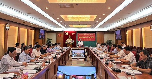 Thông cáo báo chí kỳ họp 45 của Ủy ban Kiểm tra Trung ương