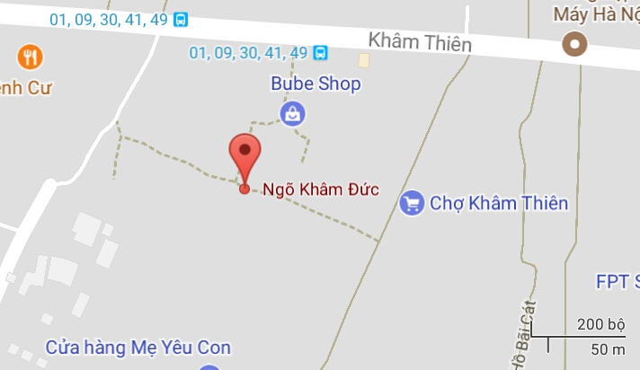 Ngõ Khâm Đức, quận Đống Đa, Hà Nội