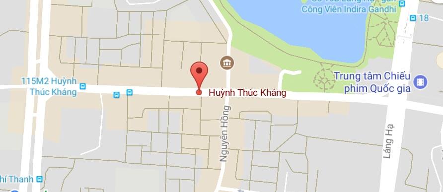 Phố Huỳnh Thúc Kháng, quận Đống Đa, Hà Nội